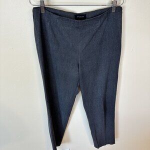 Talbots Womens Size 10 Charcoal Gray Stretch Pants Career Medium